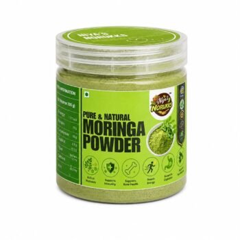 Organic Moringa Leaf Powder – Stem Removed & 100-Mesh Filtered